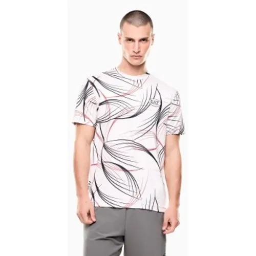 M001531_AF22175 T-shirt Tennis Pro (L), Casuel, Sport, Polyester, Manche courte - EA7 - Modalova