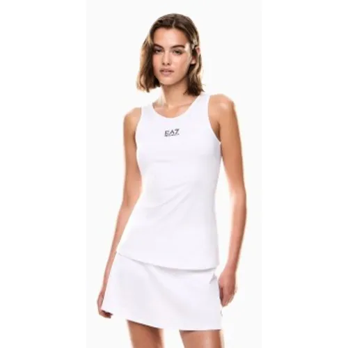 W000314_AF14524 Top Tennis Pro T-shirt (L), Sport, Sportswear, Multisport, Viscose, Sans manches / bretelles - EA7 - Modalova