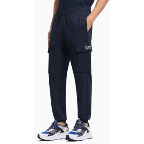 NPP67_PJVRZ Bas de survêtement (S), Casuel, Sport, Coton, Multisport - EA7 - Modalova