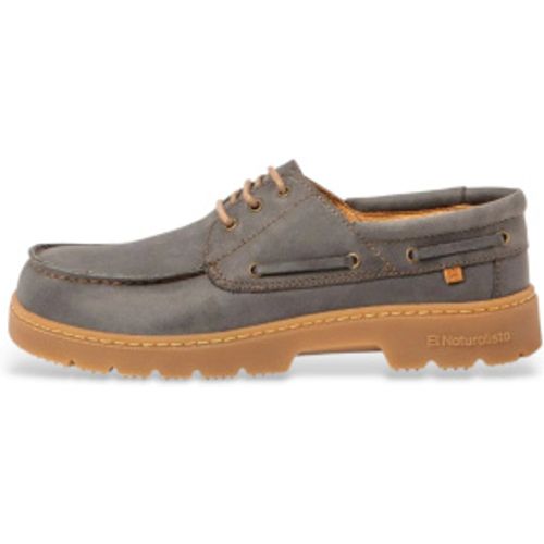 Unisex. 252581150005_0B0 Chaussures en cuir N5258 Nomada grisâtre (40), Plat, Lacets, Casuel - El Naturalista - Modalova