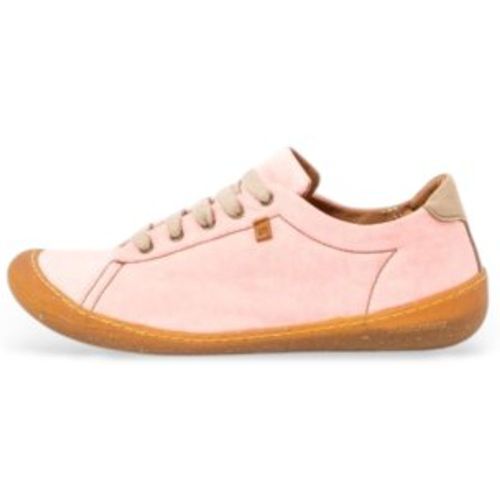 Unisex. 25767A174005_020 Baskets en cuir N5767A Pawikan (36), Plat, Lacets, Casuel - El Naturalista - Modalova