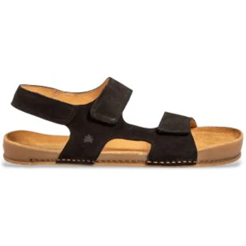 Unisex. 260031101005_001 Sandales en cuir N6003 (36), Plat, Velcro, Casuel - El Naturalista - Modalova