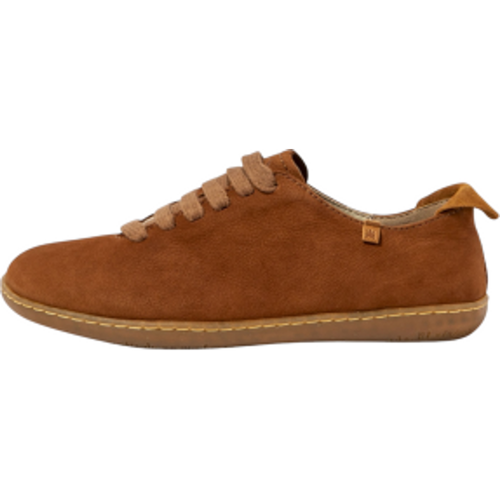 N2968230005_023 Baskets en cuir N296 Traveller (36), Plat, Lacets, Casuel - El Naturalista - Modalova