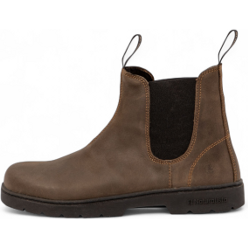 Unisex. 252621122005_0G3 Bottines en cuir N5262 Nomada marron (41), Plat, Casuel - El Naturalista - Modalova