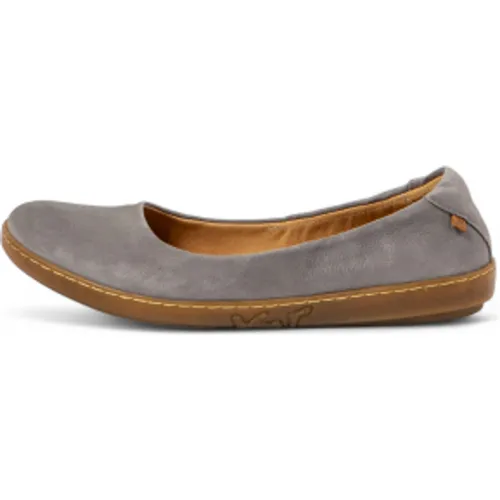 B0 Ballerines en cuir N5300 Cuir - corail (36), Plat, Aucun, Casuel - El Naturalista - Modalova