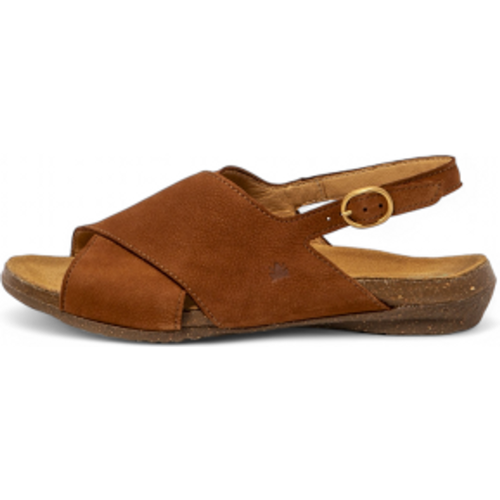 Sandales en cuir N5558 Wakataua (36), Plat, Boucle, Casuel - El Naturalista - Modalova