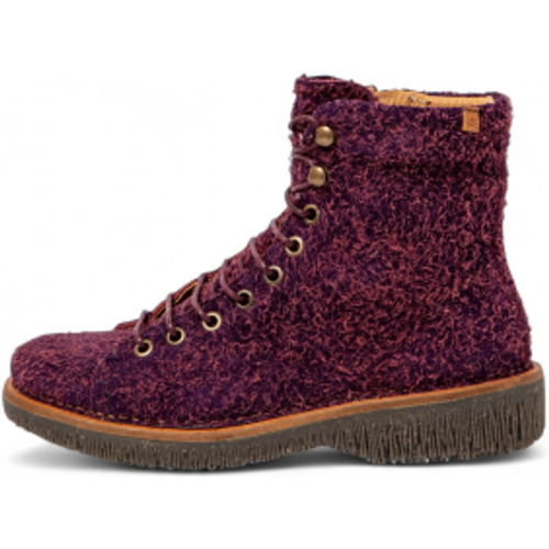 PER0005_008 Bottines en cuir N5572P volcan (37), Plat, Fermeture éclair, Casuel - El Naturalista - Modalova