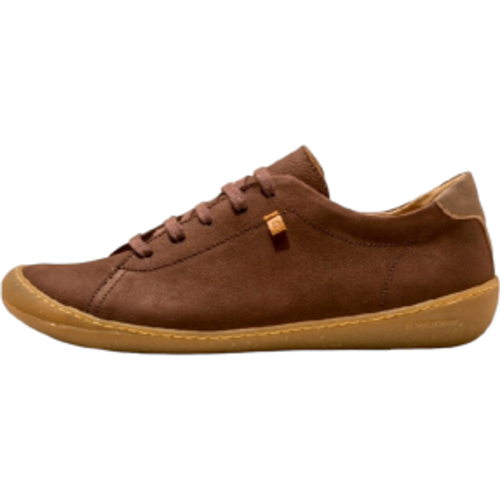 Unisex. 257701112005_012 Baskets en cuir N5770 Pleasant brown (36), , Plat, Fermeture éclair, Casuel - El Naturalista - Modalova