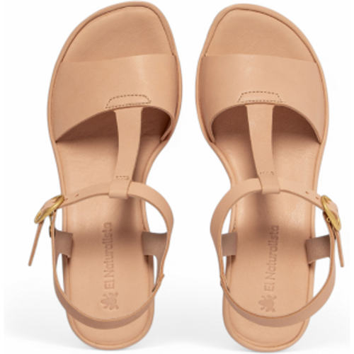 N85311M9005_M17 Sandales en cuir N853 Gaia (38), 3 à 5 cm, Boucle, Casuel - El Naturalista - Modalova