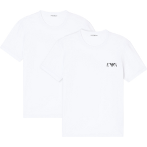 EM001849_AF14131 Lot de 2 t-shirts slim fit Homie (L), Homewear, Coton, Manche courte - Emporio Armani - Modalova