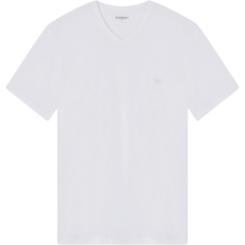 EM000378_AF20672 T-shirt col V (M), Casuel, Coton, Manche courte - Emporio Armani - Modalova