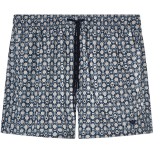 EM000583_AF20439 Short de bain à mélange d'imprimés (XL), Beachwear, Polyester - Emporio Armani - Modalova
