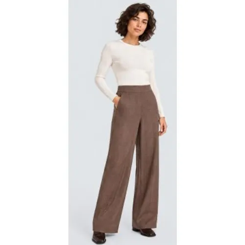 KELLINE2 Pantalon Jambe Large Kelline2 (34), Casuel, Polister recyclé - Essentiel Antwerp - Modalova