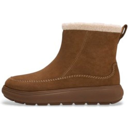 ABS-E48 Bottines en cuir Iq-Comff marron (37), Plat, Fermeture éclair, Casuel - FitFlop - Modalova