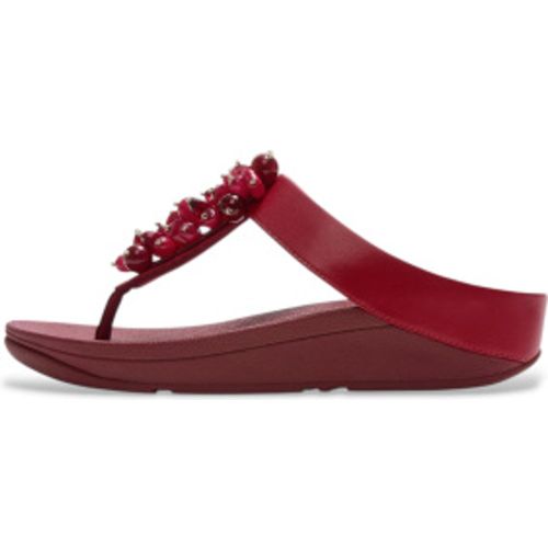 A2D-D47 Sandales en cuir fin Bead-Cluster Bead-Cluster Toe-Post (37), 3 à 5 cm, Aucun, Casuel - FitFlop - Modalova