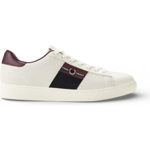 B2308-560 Baskets en cuir Spencer (45), Plat, Lacets, Casuel - Fred Perry - Modalova