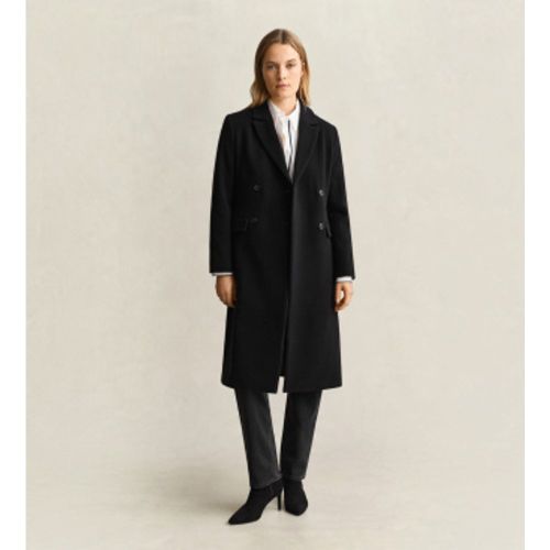 Manteau en mélange de laine et cachemire (S), Casuel, Classique - Gant - Modalova