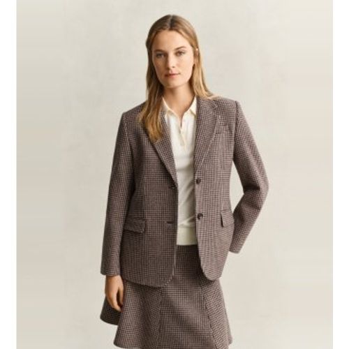 Americanas Reg Houndstooth (36), Classique, Polyester - Gant - Modalova