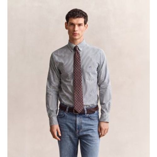 Chemise à fines rayures (S), Casuel, Coton, Classique, Manche longue - Gant - Modalova