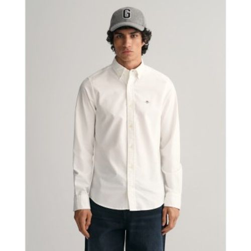 Chemise Oxford slim, (S), Casuel, Coton, Classique, Manche longue - Gant - Modalova