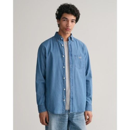Chemise Regular Fit (5XL), Casuel, Coton, Classique, Manche longue - Gant - Modalova
