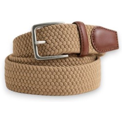 Ceinture élastique tressée marron clair (85/34), , Casuel, Classique, Polyester - Gant - Modalova