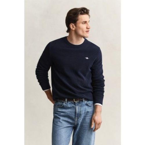 Pull texturé (S), Casuel, Le coton biologique - Gant - Modalova