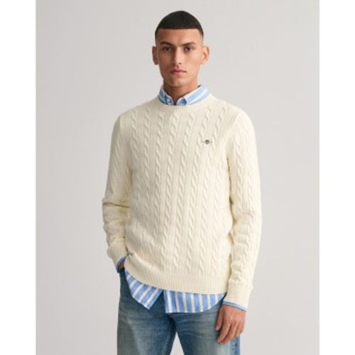Pull col rond (L), Casuel, Coton, Manche longue - Gant - Modalova