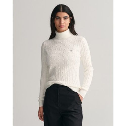 Pull Eights en tricot à col de cygne en coton extensible (XS), Casuel - Gant - Modalova