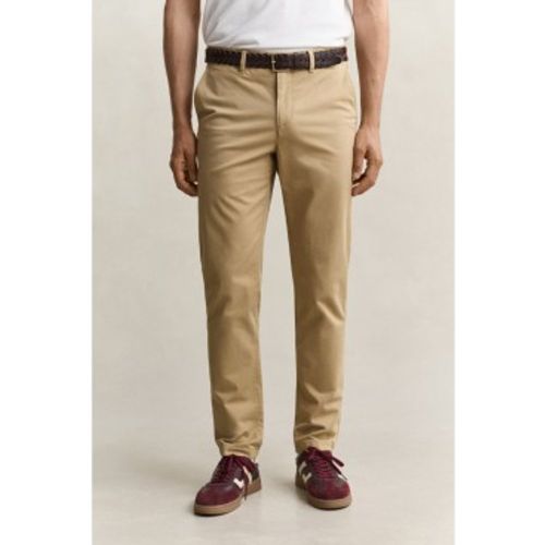 Pantalon chino slim fit (29/32), Marron, Casuel, Coton, Classique - Gant - Modalova