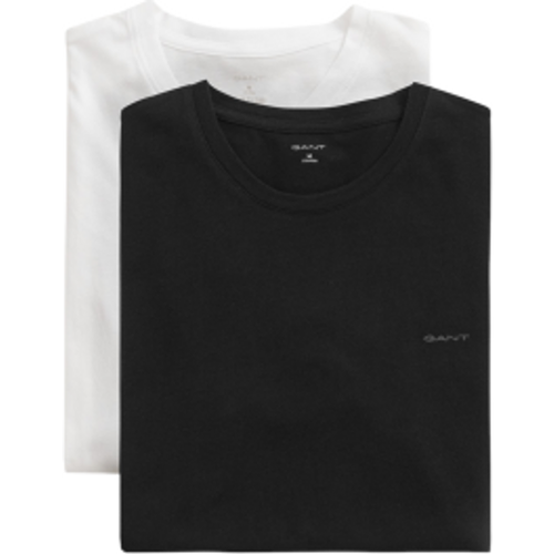 Lot de 2 T-shirts col rond , (M), Casuel, Coton, Manche courte - Gant - Modalova