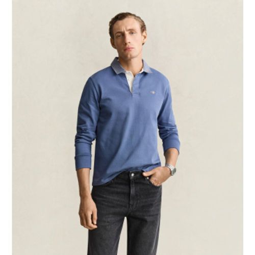 Polo Heavy (S), Casuel, Manche longue, Le coton biologique - Gant - Modalova