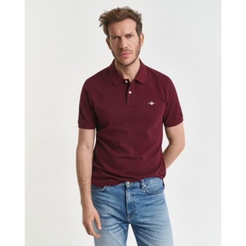 Polo Bouclier (S), Casuel, Coton, Manche courte - Gant - Modalova