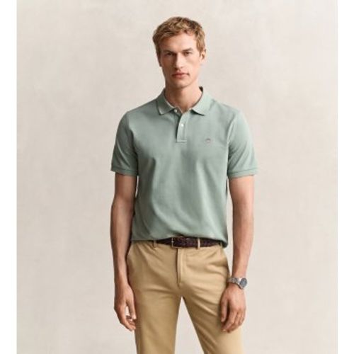 Polo Regular Fit Classique (S), Casuel, Coton, Manche courte - Gant - Modalova