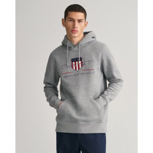 Sweat à capuche Archive Shield (XXL), Casuel, Coton, Manche longue - Gant - Modalova