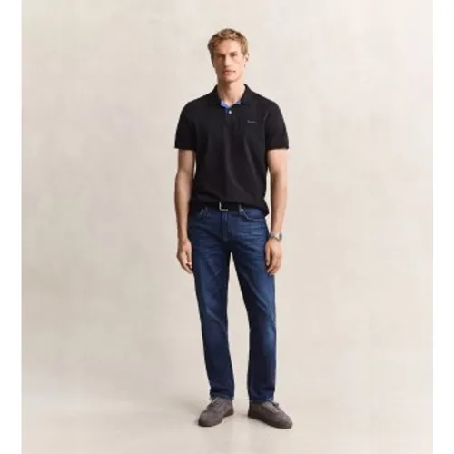 Jaans Regular Fit (30/30), Coton, Denim, Classique - Gant - Modalova