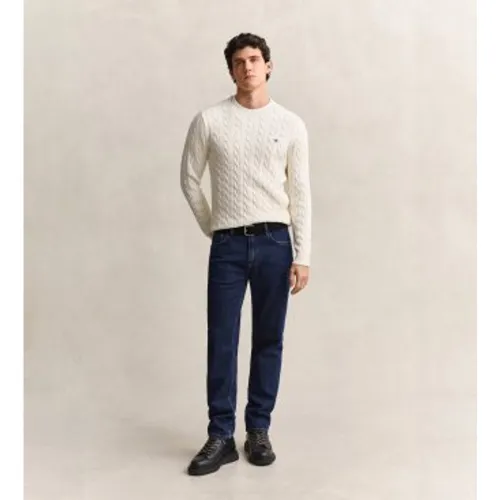 Jaans Regular Fit délavé (29/36), Casuel, Coton, Denim, Classique - Gant - Modalova