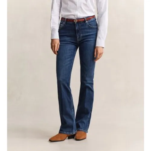 Jean slim fit évasé (25), Casuel, Coton, Denim - Gant - Modalova