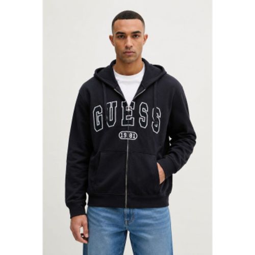M6GQ24K3486 Sweat Davis Ls Zip Up (XL), Casuel, Coton - Guess - Modalova