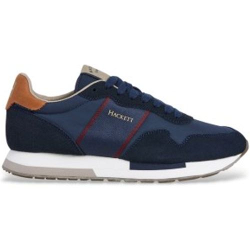 HMS200033 Keston Heritage Shoes (40), Plat, Lacets, Casuel, Marine - Hackett London - Modalova