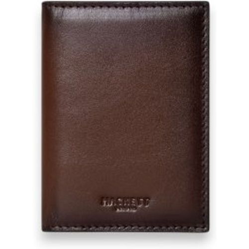 HM4100063 Portefeuille en cuir avec logo en relief marron (OSFA), Classique - Hackett London - Modalova