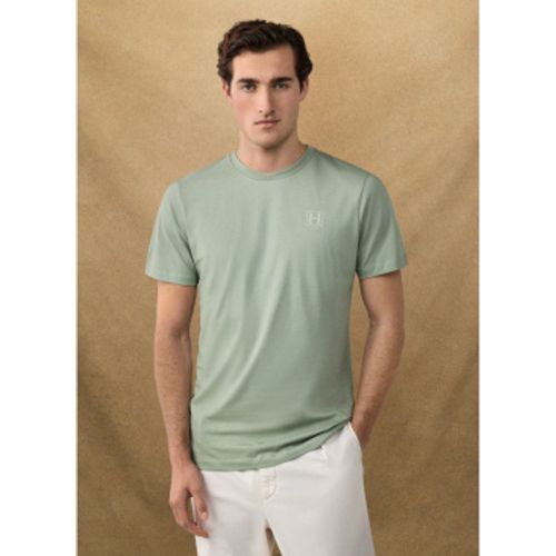 HM5000077 Maillot Small Logo (L), Casuel, Coton, Manche courte - Hackett London - Modalova