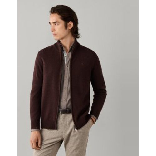 HM7000257 Pull zippé Lambswool Fzip (M), Casuel, Laine - Hackett London - Modalova