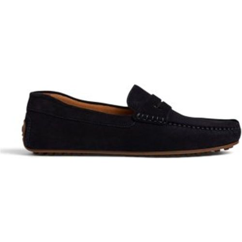 HMS200080 Mocassins en daim Driver Saddle (42), Plat, Cuir, Aucun, Casuel - Hackett London - Modalova