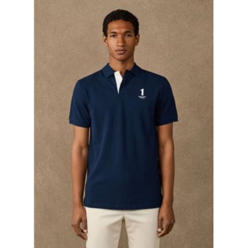 HM5600205 Polo Nbr (L), Casuel, Coton, Classique, Manche courte - Hackett London - Modalova