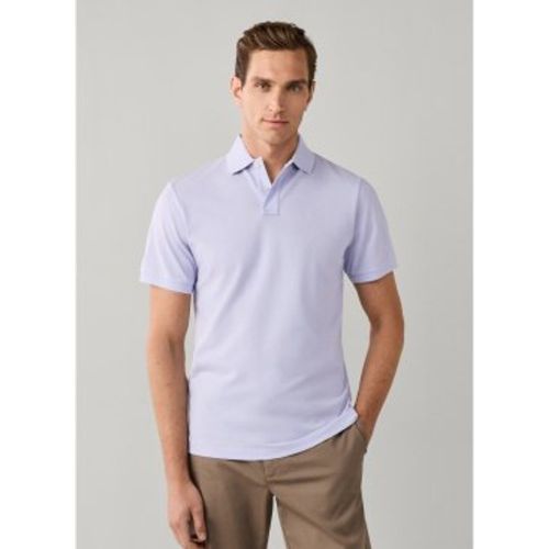 HM5600203 Polo slim fit avec logo, couleur lilas (M), Casuel, , Coton, Classique, Manche courte - Hackett London - Modalova