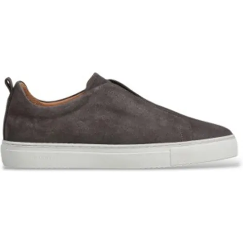 HMS200098 Baskets en daim Vision (41), Plat, Cuir, Aucun, Casuel - Hackett London - Modalova