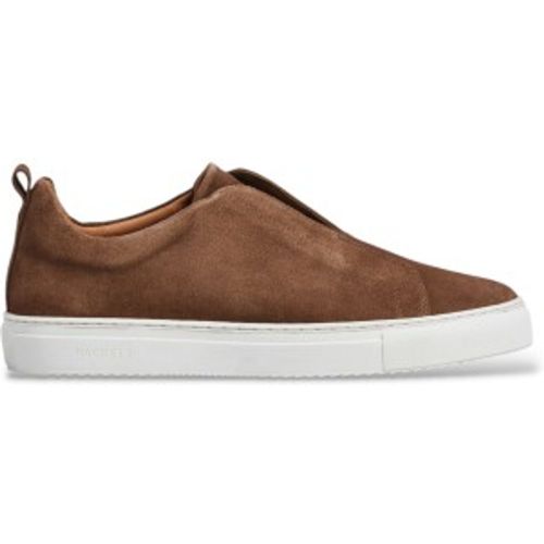 HMS200098 Baskets en cuir Vision marron (42), Plat, Aucun, Casuel - Hackett London - Modalova