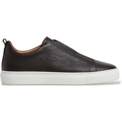 HMS200140 Baskets en cuir Vision Pebble marron (41), Plat, Aucun, Casuel - Hackett London - Modalova
