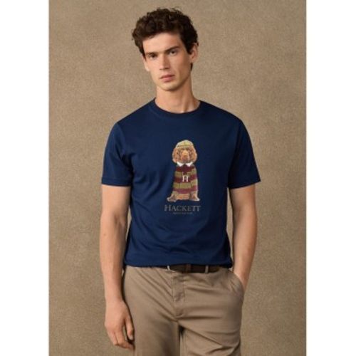 HM5000150 Maillot Harry (M), Casuel, Coton, Manche courte - Hackett London - Modalova